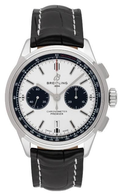 Breitling Premier B01 Chronograph 42 mit der Herstellernummer AB0118221G1P1