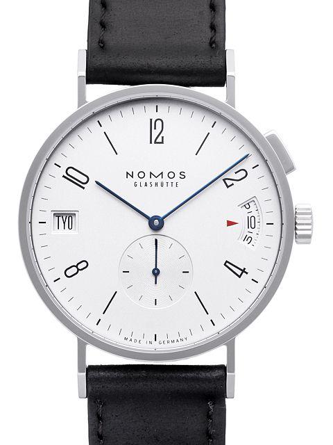 NOMOS Glashütte Tangomat GMT in der Version 635 mit Saphirglasboden