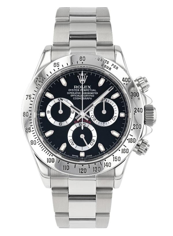 Rolex Cosmograph Daytona with reference no. 116520, LC100