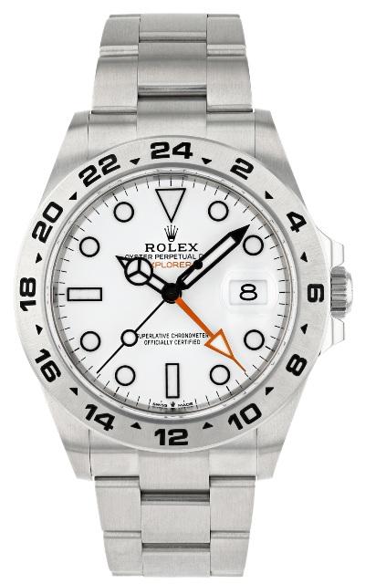 Rolex Explorer II in der Version 226570 aus März 2022 - Wertstabile Uhren