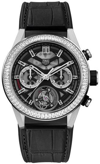 Tag Heuer Carrera Calibre HEUER 02 T Automatic Chronograph 45mm with reference no. CAR5A81.FC6377