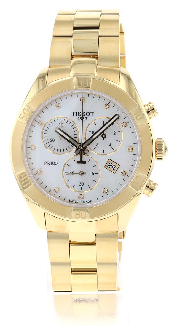 Tissot T-Classic PR 100 Sport Chic Chronograph with reference no. T101.917.33.116.01