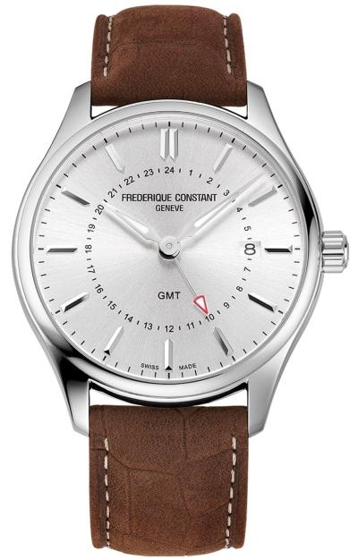 Frederique Constant Classics Quartz GMT in der Version FC-252SS5B6