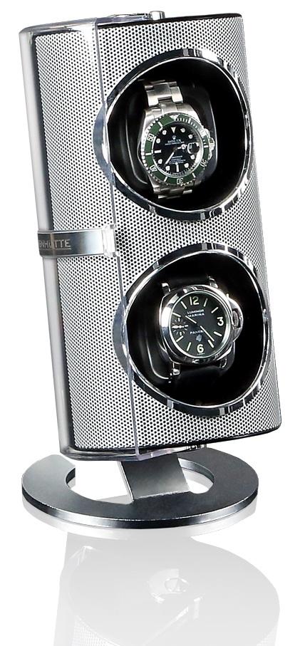 Designhütte Uhrenbeweger Seno Silber - Uhrenbeweger für Rolex-Uhren im Test