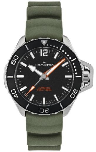 Hamilton Khaki Navy Frogman Auto with reference no. H77455331