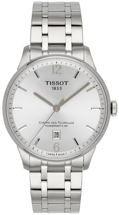 Tissot T-Classic Chemin des Tourelles Powermatic 80 with reference no. T099.407.11.037.00