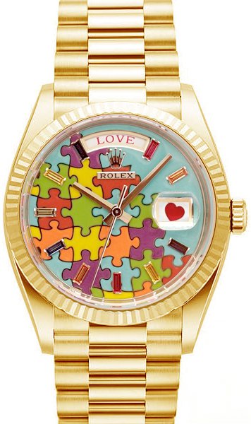 128238-0106 Puzzle Emoji Jigsaw Motif Dial