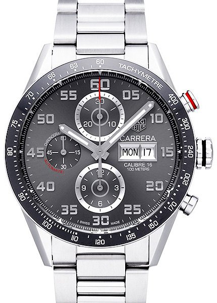 Tag Heuer Carrera Calibre 16 Day-Date Automatik Chronograph 43mm