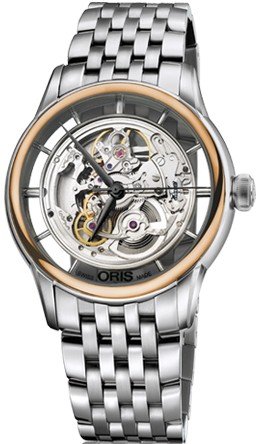 Oris Artelier Translucent Skeleton