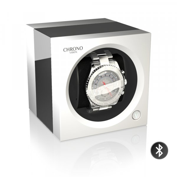 Chronovision One Bluetooth - Chrom/Weiß Seidenmatt