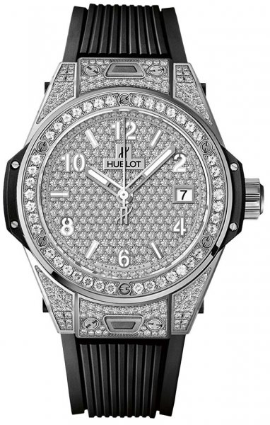 Hublot Big Bang One Click Steel Full Pave 39mm