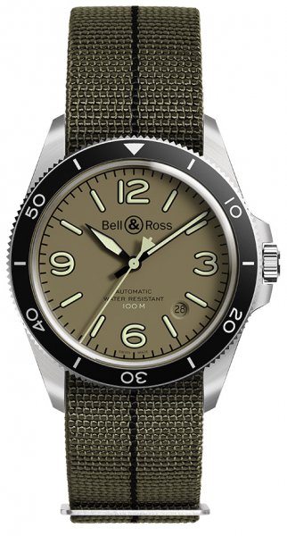 Bell & Ross BR V2-92 MILITARY GREEN Bell & Ross BR V2-92 MILITARY GREEN