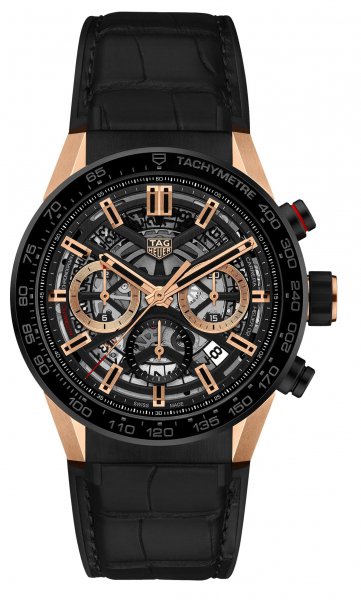 Tag Heuer Carrera Calibre HEUER 02 Automatik Chronograph 43mm Tag Heuer Carrera Calibre HEUER 02 Automatik Chronograph 43mm