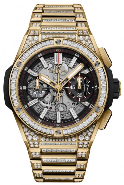 Hublot Big Bang Integral Yellow Gold Jewellery Automatic Chronograph 42mm Hublot Big Bang Integral Yellow Gold Jewellery Automatic Chronograph 42mm