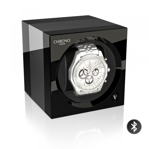 Chronovision One Bluetooth - Chrom/Schwarz Hochglanz