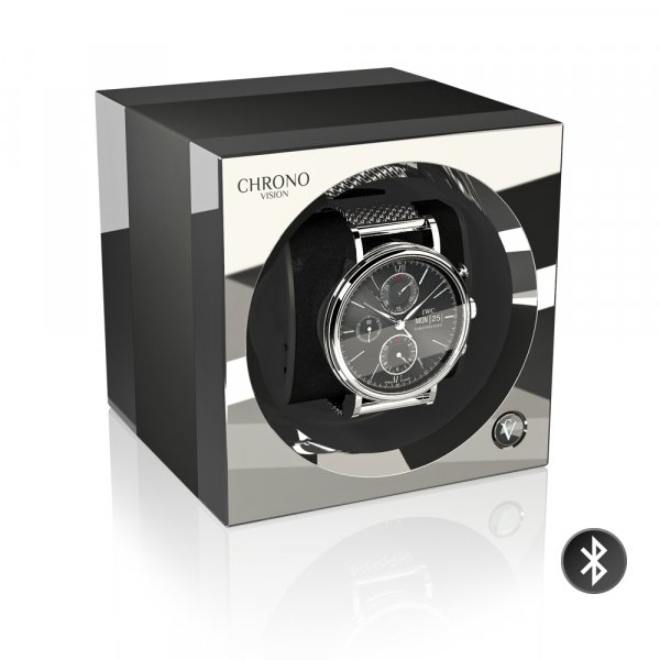 Chronovision One Bluetooth - Titan eloxiert/Chrom