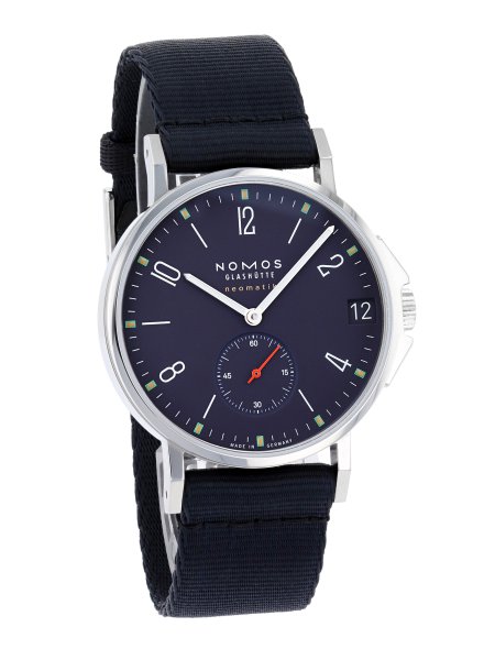 NOMOS Glashütte Ahoi neomatik 38 Datum Atlantik