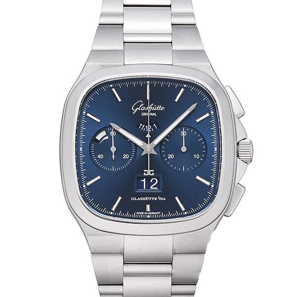 Glashutte Original Seventies Chronograph Panoramadatum 1 37 02 08 02 70 Uhrinstinkt