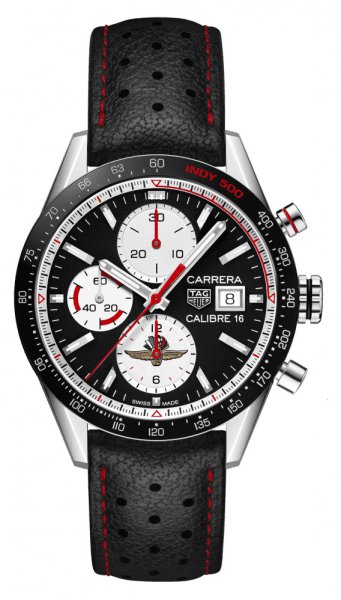 Tag Heuer Carrera Calibre 16 Automatik Chronograph 41mm Indy 500