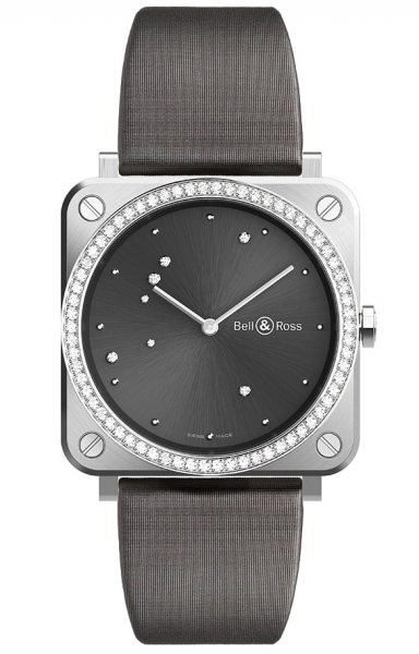 Bell & Ross BR S GREY DIAMOND EAGLE DIAMONDS Bell & Ross BR S GREY DIAMOND EAGLE DIAMONDS