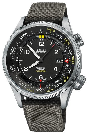 Oris Big Crown ProPilot Altimeter mit Fuss-Skala Oris Big Crown ProPilot Altimeter mit Fuss-Skala