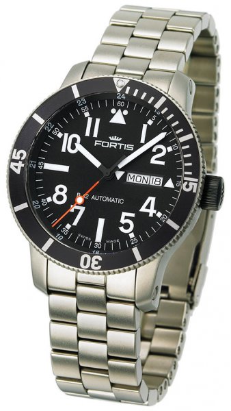 Fortis B-42 Official Cosmonauts Titan Diver Day/Date Fortis B-42 Official Cosmonauts Titan Diver Day/Date