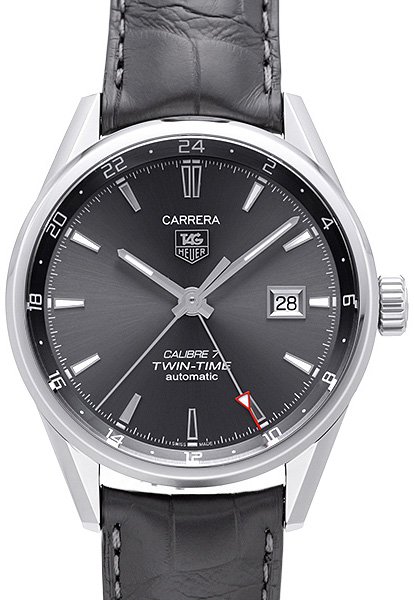 Tag Heuer Carrera Calibre 7 Twin-Time Automatik 41mm