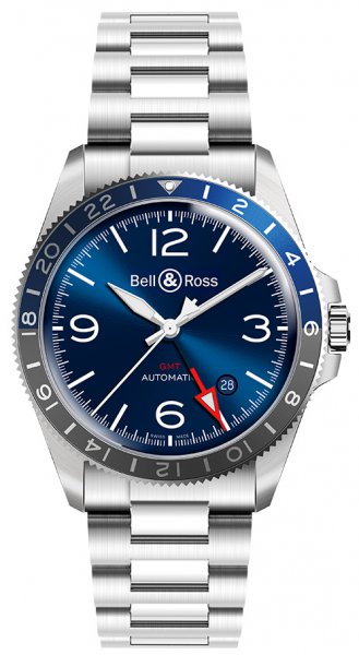 Bell & Ross BR V2-93 GMT BLUE