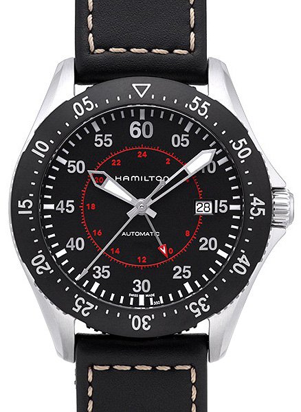 Hamilton Khaki Aviation Pilot GMT