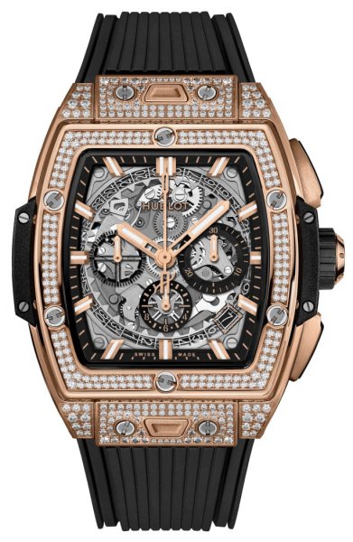 Hublot Spirit of Big Bang King Gold Pave 42 mm Hublot Spirit of Big Bang King Gold Pave 42 mm
