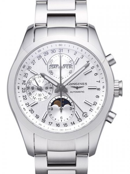 Longines Conquest Gents Automatik Mondphase