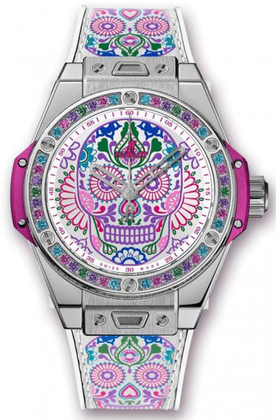 Hublot Big Bang One Click Calavera Catrina Steel 39 mm