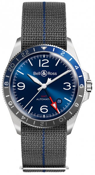 Bell & Ross BR V2-93 GMT BLUE Bell & Ross BR V2-93 GMT BLUE