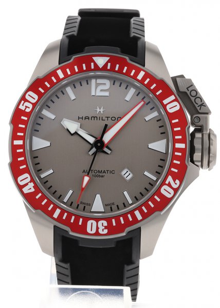 Hamilton Khaki Navy Frogman Titanium Auto Hamilton Khaki Navy Frogman Titanium Auto