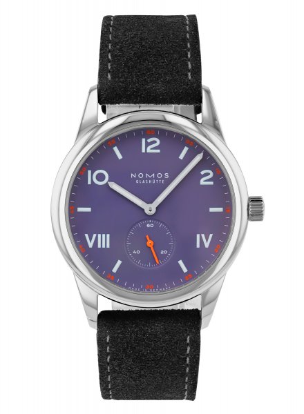 NOMOS Glashütte Club Campus 38 Blue Purple NOMOS Glashütte Club Campus 38 Blue Purple