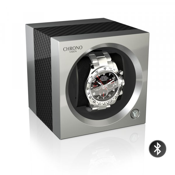 Chronovision One Bluetooth - Carbon/Chrom Seidenmatt