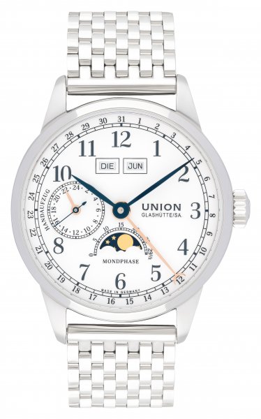 Union Glashütte 1893 Johannes Dürrstein Edition Mondphase