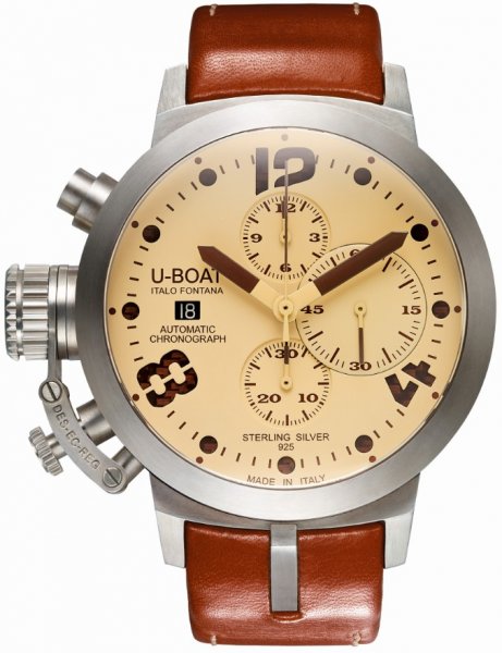 U-Boat Classico 48 Chrono Sterling Silver Limited Edition U-Boat Classico 48 Chrono Sterling Silver Limited Edition