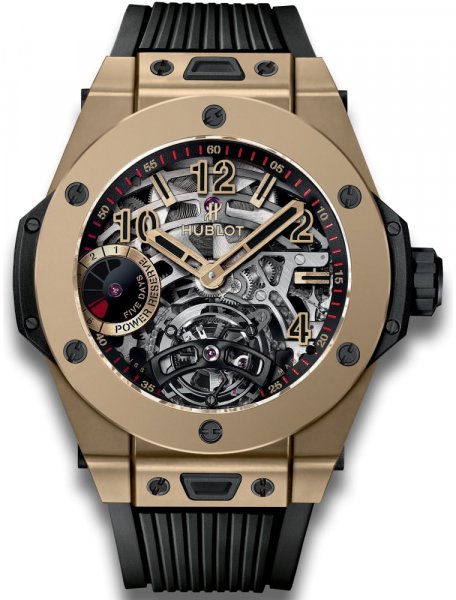 Hublot Big Bang Tourbillon Power Reserve 5 Days Full Magic Gold 45 mm