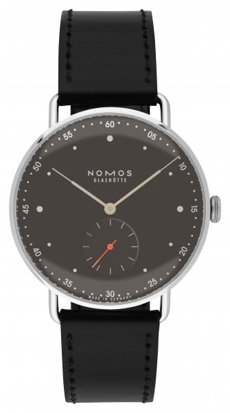 NOMOS Glashütte Metro 38 Stadtschwarz