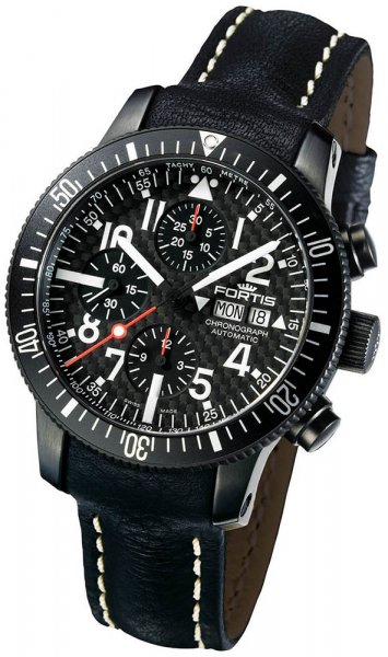 Fortis B-42 Black Chronograph Fortis B-42 Black Chronograph