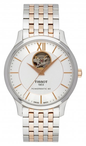 Tissot T-Classic Tradition Powermatic 80 Open Heart Tissot T-Classic Tradition Powermatic 80 Open Heart
