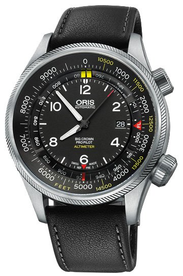 Oris Big Crown ProPilot Altimeter mit Fuss-Skala