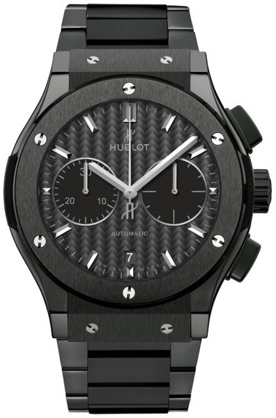 Hublot Classic Fusion 45mm Automatic Chronograph Black Magic