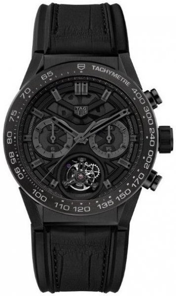 Tag Heuer Carrera Calibre HEUER 02 T Automatik Chronograph 45mm Black Phantom Limited Edition