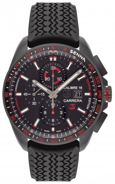 Tag Heuer Carrera Calibre 16 Automatic Chronograph 44mm Ayrton Senna Special Edition