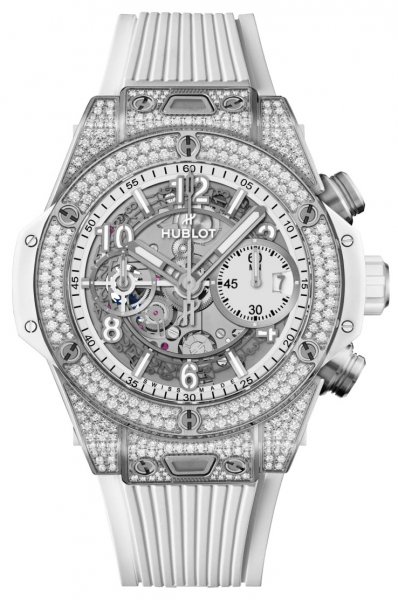 Hublot Big Bang Unico Titanium White Pavé 42 mm Hublot Big Bang Unico Titanium White Pavé 42 mm