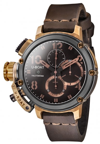 U-Boat Chimera Chrono Black and Bronze Limited Edition