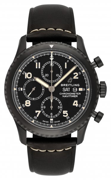 Breitling Navitimer 8 Chronograph 43 Black Steel Breitling Navitimer 8 Chronograph 43 Black Steel