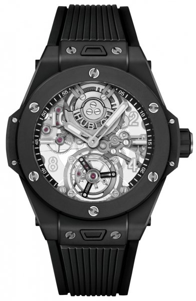 Hublot Big Bang Tourbillon Automatic  Black Magic 45 mm